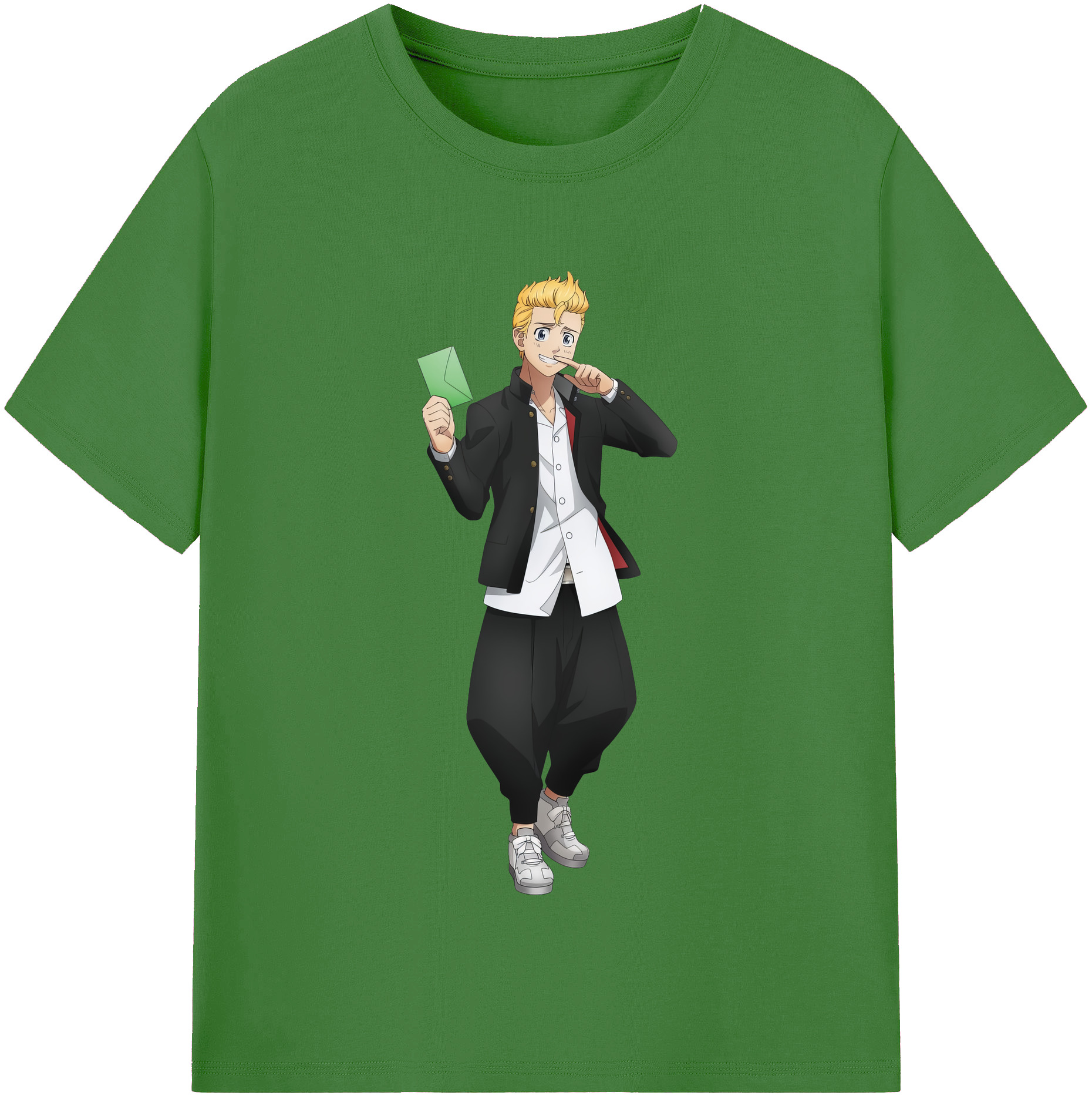 （画像用） 東京リベンジャーズ Tokyo Revengers レディースカジュアルプリントTシャツ（綿100％）